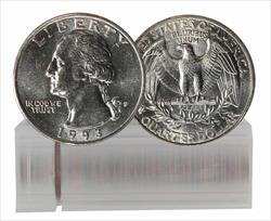 1993-P BU Washington Quarter 40-Coin Roll