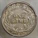1914-S Barber Dime, Choice Almost Uncirculated, PCGS AU-58