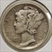 1921-D Mercury Dime, Choice Very Fine, PCGS/CAC VF-30, Scarce