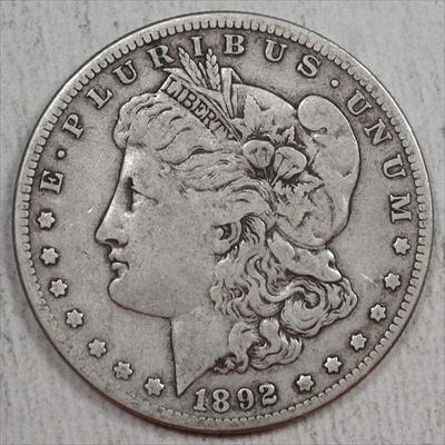 1892-S Morgan Dollar, Very Fine, Original Better Date