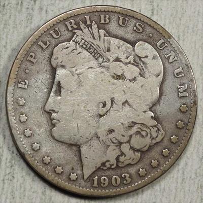 1903-S Morgan Dollar, Good+, Semi Key Date
