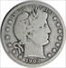 1902 Barber Silver Half Dollar Choice VG Uncertified