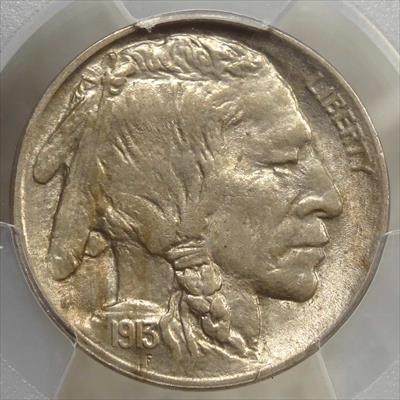 1913 Type 2 Buffalo Nickel, Choice Uncirculated PCGS MS-63