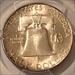 1949 S Franklin Half Dollar MS66 PCGS GSH Toned