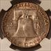 1953 S Franklin Half Dollar MS66 NGC Toned