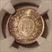 San Marino 1898 R Silver 50 Centesimi MS65 NGC Low Mintage