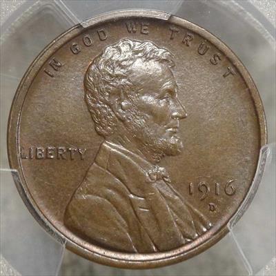 1916-D Lincoln Cent, PCGS/CAC MS-63BN, Scarcer CAC