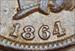 1864-L Indian Cent, Snow-5, Repunched Date, RPD, PCGS XF-45