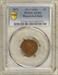 1872 Indian Cent, Snow-5a, Repunched Date, RPD, Almost Uncirculated PCGS AU-50