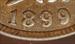1899 Indian Cent, Repunched Date, Snow-30, Choice Uncirculated, PCGS MS-62BN
