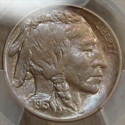 1913-S Type 2 Buffalo Nickel, PCGS/CAC AU-58, Nice Color!