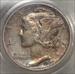 1925-S Mercury Dime, PCGS XF-40, Some Nice Color