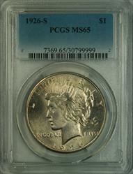 1926-S Peace Dollar MS65 PCGS