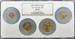 2006 4pc Gold Eagle Set MS70 NGC