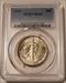 1945 Walking Liberty Half Dollar MS65 PCGS Toning