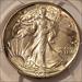 1945 Walking Liberty Half Dollar MS65 PCGS Toning