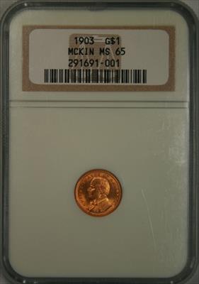 1903 G$1 McKinley MS65 NGC