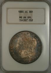 1880-CC Morgan Dollar MS64DPL NGC