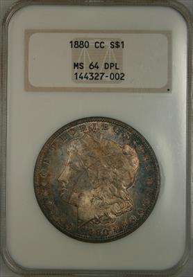 1880-CC Morgan Dollar MS64DPL NGC