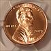 2023 Lincoln Shield Cent Occluded Gas Obverse Error MS66 RED PCGS GSH