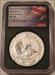 Australia 2024 P125 1 oz Silver Dollar Kookaburra MS70 NGC ER Retro Holder