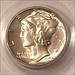 1943 D Mercury Dime MS66 FB PCGS OGH