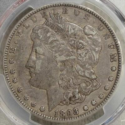 1893-O Morgan Dollar, Extremely Fine, PCGS/CAC XF-40, Super Original