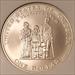 1998 S Black Patriots - Crispus Attucks Commemorative Silver Dollar MS70 NGC Light Patina