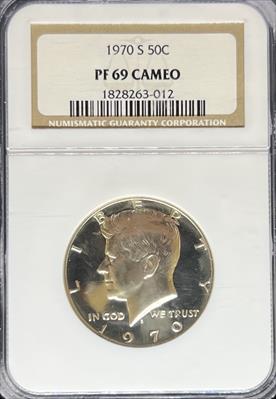 1970-S Kennedy Half Dollar PF69CAM NGC