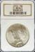 1923 Peace Dollar MS66 NGC