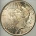 1924-S Peace Dollar MS64 NGC
