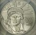 2007-W P$100 Burnished Eagle SP70 PCGS