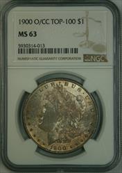 1900-O/CC Morgan Dollar MS63 NGC