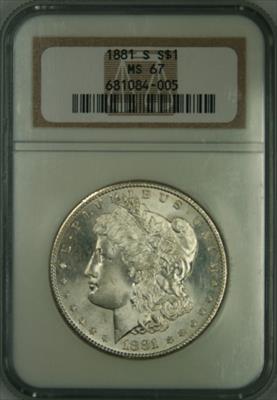 1881-S Morgan Dollar MS67 NGC