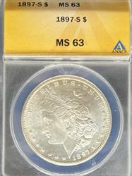 1897-S Morgan Dollar MS63 ANACS