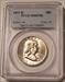1957 D Franklin Half Dollar MS65 FBL PCGS