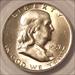 1957 D Franklin Half Dollar MS65 FBL PCGS