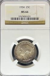 1954 Washington Quarter MS66 NGC