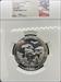 2016 5oz America the Beautiful Shawnee MS69DPL NGC Mercanti Signed