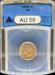 1864 Indian Cent AU58 ANACS Copper Nickel