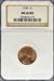 1958 Lincoln Cent MS66RD NGC