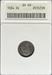 1834 Half Dime EF40 ANACS