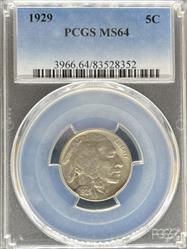 1929 Buffalo Nickel MS64 PCGS