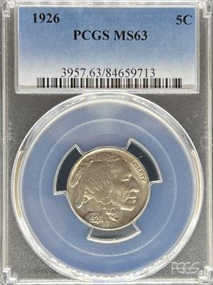 1926 Buffalo Nickel MS63 PCGS