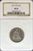 1876-CC Liberty Seated Quarter VG8 NGC