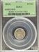 1855 Liberty Seated Half Dime AU53 PCGS OGH Arrows