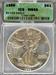 1989 Silver Eagle MS69 ICG