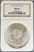1986 Silver Eagle MS69 NGC