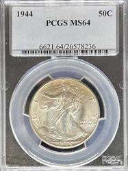 1944 Walking Liberty Half Dollar MS64 PCGS