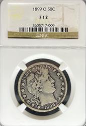 1899-O Barber Half Dollar F12 NGC